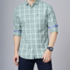 Men Checked Slim Fit Shirt